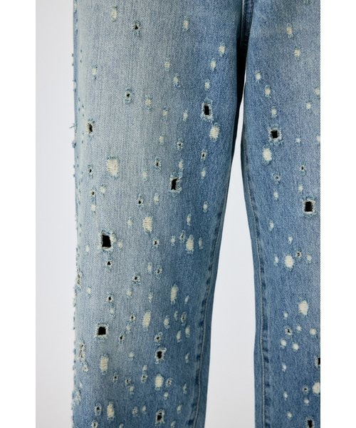 DESTROYED MIDRISE BAGGY L/MOUSSY マウジー DESTROYED MIDRISE BAGGY｜マウジーの通販｜&mall（アンドモール
