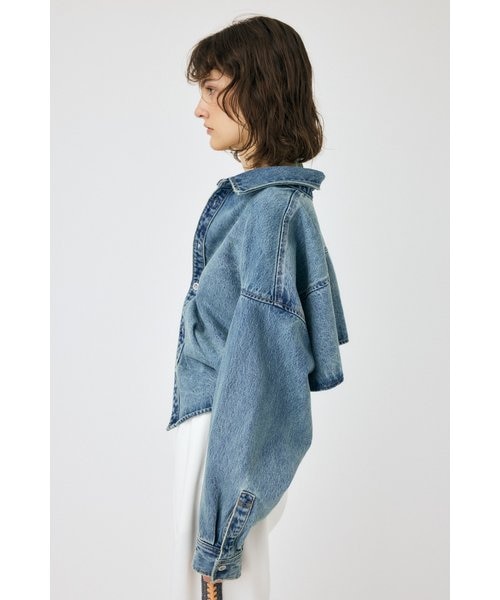 REMAKE DENIM SHIRT ジャケット｜マウジーの通販｜&mall（アンドモール