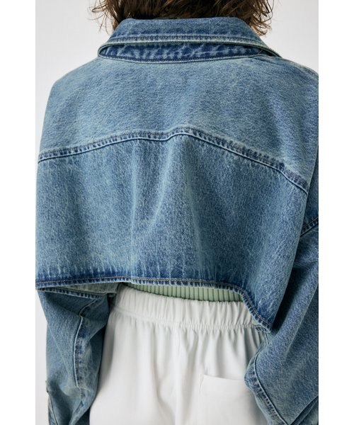REMAKE DENIM SHIRT ジャケット｜マウジーの通販｜&mall（アンドモール