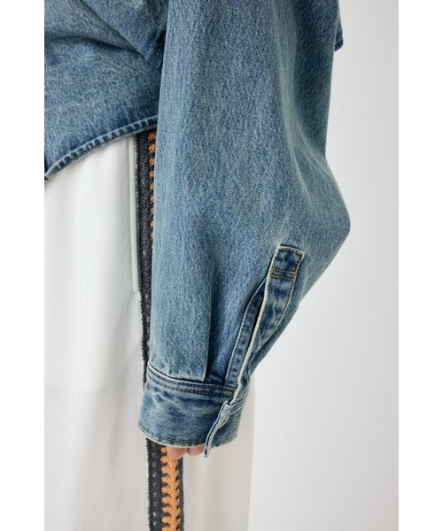 REMAKE DENIM SHIRT ジャケット｜マウジーの通販｜&mall（アンドモール