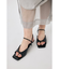 SQUARE TOE THONG サンダル