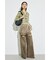 FRONT TIED CHECK シャツ