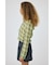 FRONT TIED CHECK シャツ