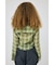 FRONT TIED CHECK シャツ