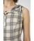 HOODIE SLEEVELESS CHECK ドレス