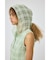 HOODIE SLEEVELESS CHECK ドレス