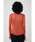 OPEN NECK SHEER カーディガン