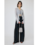 OPEN NECK SHEER カーディガン