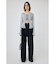 OPEN NECK SHEER カーディガン