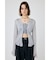 OPEN NECK SHEER カーディガン