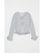 OPEN NECK SHEER カーディガン