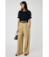 SHIRRING CROP トップス