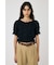 SHIRRING CROP トップス