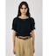 SHIRRING CROP トップス