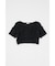 SHIRRING CROP トップス