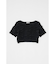 SHIRRING CROP トップス