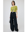 SHIRRING CROP トップス