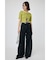 SHIRRING CROP トップス