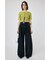 SHIRRING CROP トップス