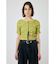SHIRRING CROP トップス
