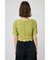 SHIRRING CROP トップス