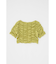 SHIRRING CROP トップス