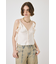 FRILL STRAP SATIN キャミ