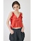 FRILL STRAP SATIN キャミ