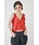 FRILL STRAP SATIN キャミ