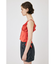 FRILL STRAP SATIN キャミ