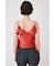 FRILL STRAP SATIN キャミ