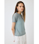 RHINESTONE SHEER Tシャツ