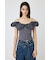 VOLUME SLEEVE DOCKING トップス