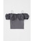 VOLUME SLEEVE DOCKING トップス