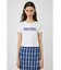 RHINESTONE MOUSSY Tシャツ