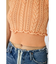 CABLE KNIT POLO タンク