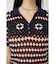 ADORABLE PATTERN ニットポロ