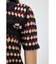 ADORABLE PATTERN ニットポロ