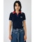 DOUBLE COLLAR PILE SKIPPER Tシャツ