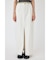 FRONT SLIT FRINGE スカート