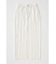 FRONT SLIT FRINGE スカート