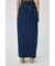 FRONT SLIT FRINGE スカート