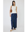 FRONT SLIT FRINGE スカート