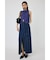 FRONT SLIT FRINGE スカート