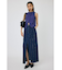 FRONT SLIT FRINGE スカート