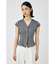 CAPSLEEVE BUTTON シャツ