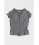 CAPSLEEVE BUTTON シャツ
