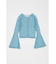 GLITTER PLEATS カーディガン
