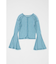 GLITTER PLEATS カーディガン