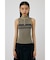 MOCK NECK ハーフジップトップス
